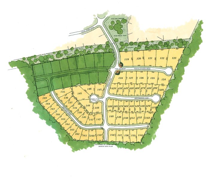 Phase IIB Traditional Lots Site Plan The Parks of Plaquemines A